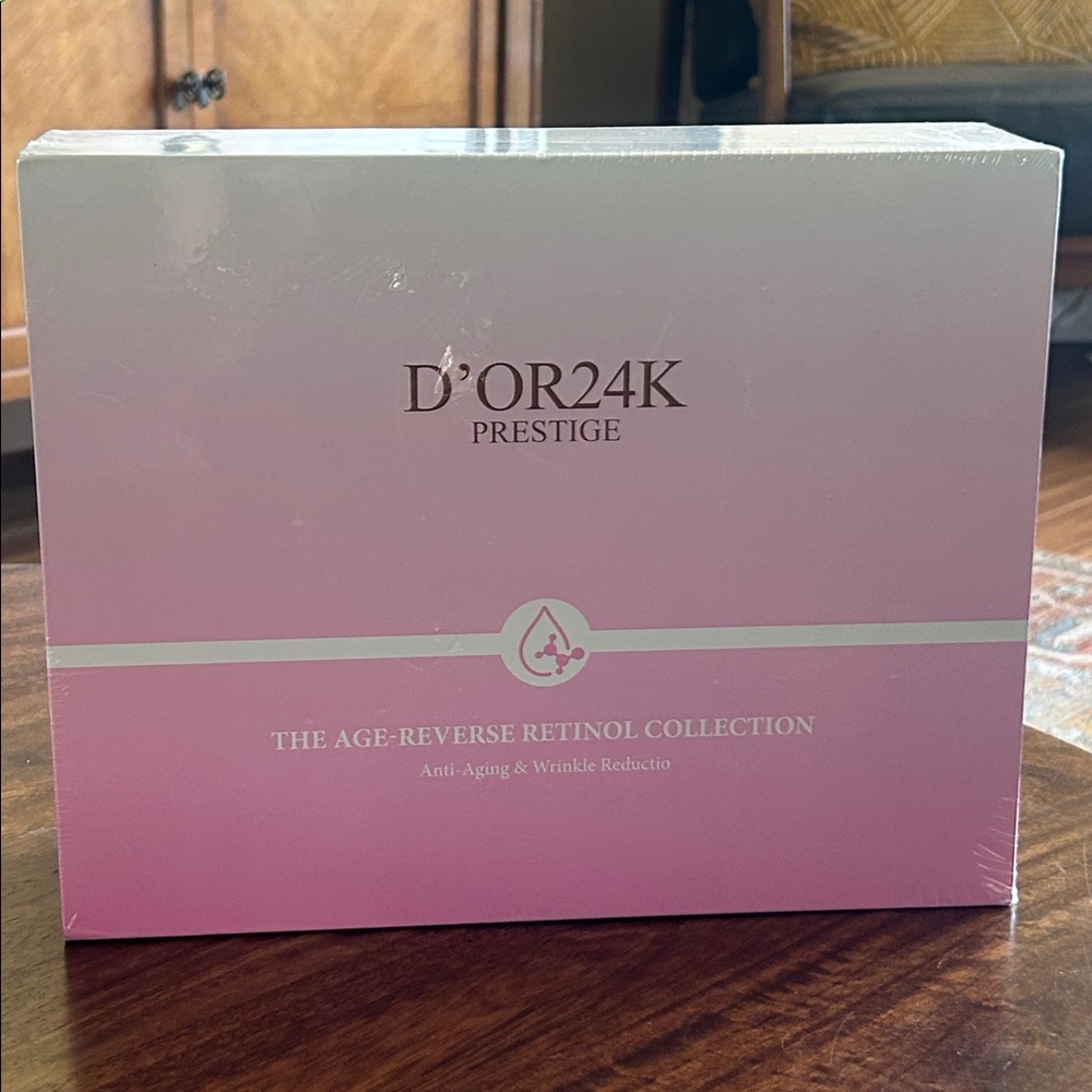 D’OR24K Prestige Retinol Skincare Set NEW SEALED Anti Aging Gold Collection